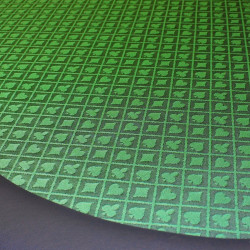 Tecido para mesa de pôquer "SUITED FOREST" - deslize perfeito - muito resistente - em poliéster.
