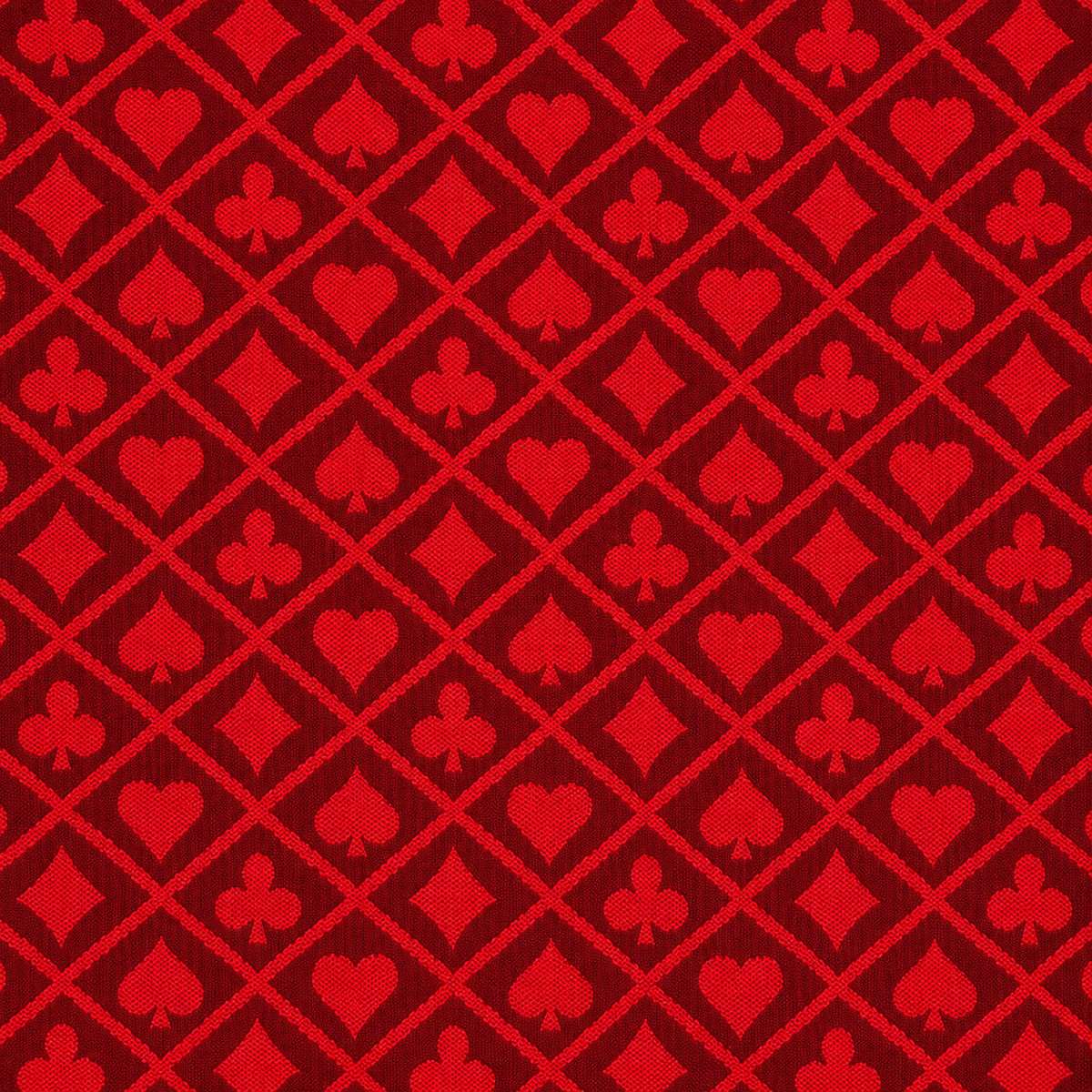 copy of "SUITED CHERRY" Poker Table Fabric - perfect glide - highly resistant - made of polyester