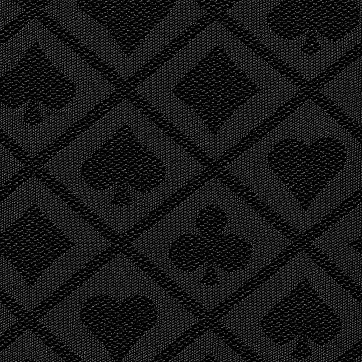 Tecido para mesa de poker "SUITED NOIR" - deslize perfeito - muito resistente - em poliéster