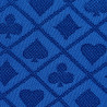 Tecido para mesa de pôquer "SUITED AZUL" - deslizamento perfeito - muito resistente - em poliéster