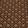 Tischdecke für Poker "SUITED BROWN" - perfektes Gleiten - sehr widerstandsfähig - aus Polyester.