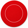 Tapis de poker "ÉCO ROND ROUGE" - 90 cm - en jersey néoprène