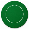 Poker-Teppich "ECO ROUND GREEN XL" - 120 cm - aus Neopren-Jersey.