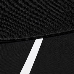 Tappetino da poker "ECO ROUND NERO XXL" - 136 cm - in neoprene jersey