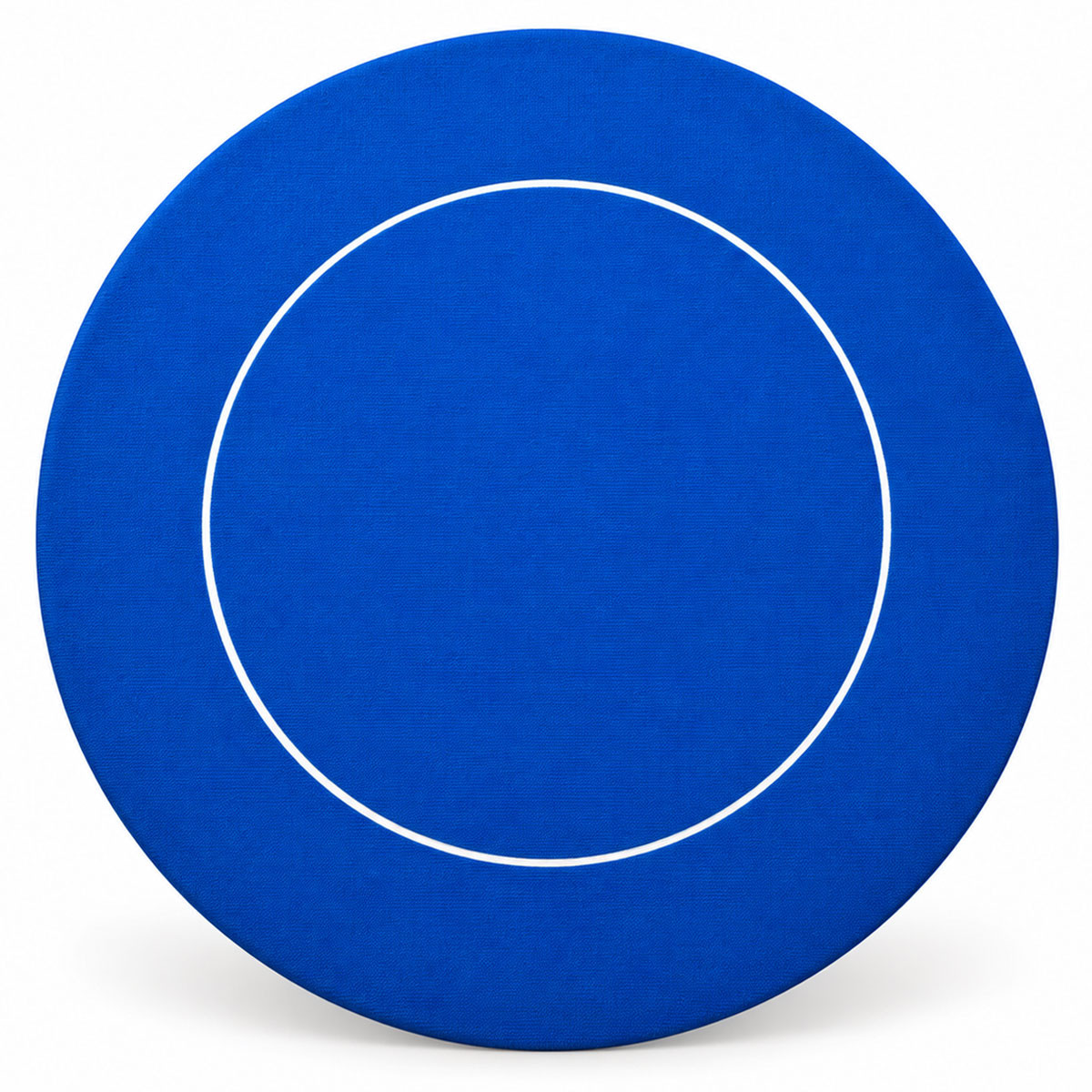 Poker-Teppich "ECO RUND BLAU XXL" - 136 cm - aus Neopren-Jersey