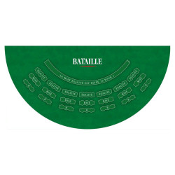 copy of Tapis "BATAILLE RED" - 140 x 70 cm - jersey néoprène