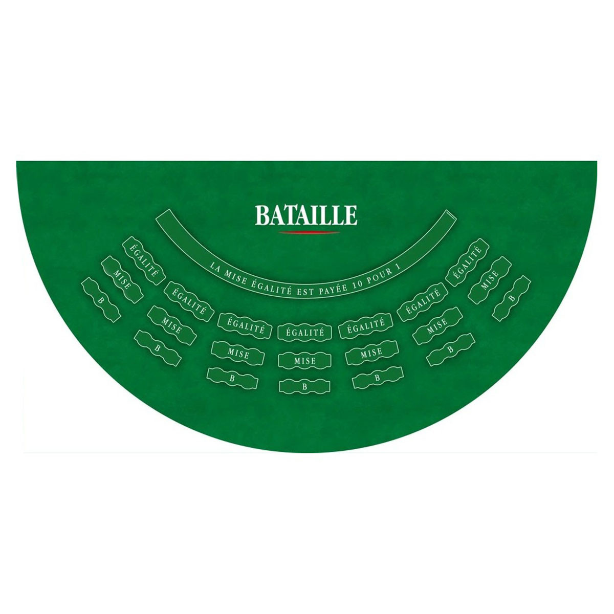 copy of Tapis "BATAILLE RED" - 140 x 70 cm - jersey néoprène