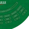 Tapis de "BATAILLE VERT LIGHT" - 140 x 70 cm - jersey néoprène