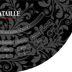 Tapis "BATAILLE ARABESQUE" - 140 x 70 cm - jersey néoprène