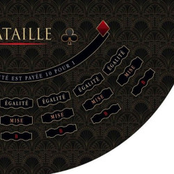 Tapis "BATAILLE GATSBY" - 140 x 70 cm - jersey néoprène