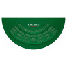 Tapis de "BATAILLE GREEN" - 140 x 70 cm - jersey néoprène