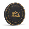 Ficha de póker "CROWN OF LAUREL - NEGRO" - de cerámica - 10g - vendida individualmente
