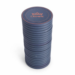 Żeton do pokera "CROWN OF LAUREL - SZARY" - ceramiczny - 10g - sprzedawany pojedynczo