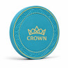Jeton de poker "CROWN OF LAUREL - BLEU" - en céramique - 10g - vendu à l'unité