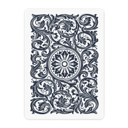 Copag "ELITE - BLACK" - Zestaw 55 kart 100% plastikowych - format poker - 2 duże indeksy