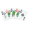 Copag "ELITE - BLUE" - Jeu de 55 cartes 100% plastique – format poker – 2 index jumbo