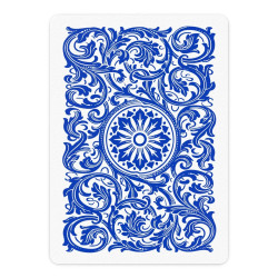 Copag "ELITE - BLUE" - Baralho com 55 cartas 100% plásticas - formato poker - 2 índices jumbo