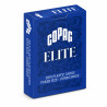 Copag "ELITE - BLAU" - Spielkarten mit 55 Karten aus 100% Kunststoff - Pokerformat - 2 Jumbo-Indizes
