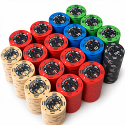 500 "SPIDER" Cash Game Chips - Nur eine Ausgabe - Wird nicht neu aufgelegt - 1/5/10/25/100
