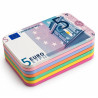 Plaque de poker "5 EUROS" – en céramique – 8,5 x 5,2 cm