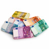 Plaque de poker "100 EUROS" – en céramique – 8,5 x 5,2 cm