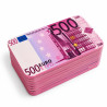Plaque de poker "500 EUROS" – en céramique – 8,5 x 5,2 cm