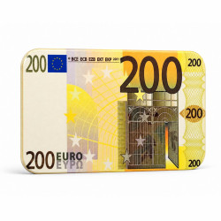 Plaque de poker "200 EUROS"...