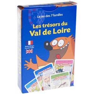 Jeu des 7 Familles : Les Trésors du Val de Loire - Jeu de 42 cartes