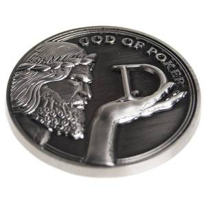 Card guard métal GOD OF POKER - 50mm