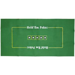 Tapis de poker Hold'Em Poker  - 180x90 cm