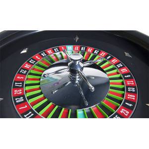 Roulette americana "HOME CASINO" - doppio "00" - 43 cm di diametro - in plastica ABS