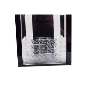 "Bird Cage storage case 'PACK ACRY 1000' for 1000 poker chips - sold with 10 racks."