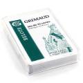 Grimaud Origine Belote en boîtier plastique - jeu de 32 cartes cartonnées plastifiées - format bridge – 4 index standards