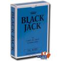 Dal Negro BLACK JACK – jeu de 54 cartes toilées plastifiées - index jumbo – format poker