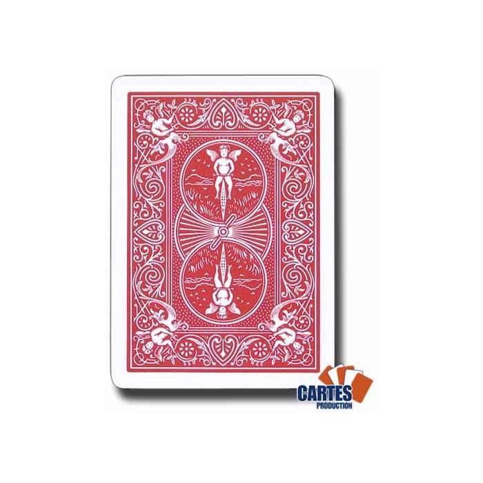 Jeu De Cartes Bicycle Letters Rouge - 56 Cartes Avec Lettres Et Cartes Gaff, Tutoriel Magie Inclus