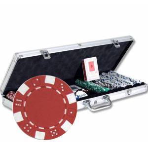Pokerlåda med 500 "DICE"...