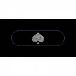 Poker Mat "TYPO SPADE" -...