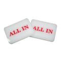 Przycisk ALL IN "PROSTOKĄT" - plastikowy - 8,5 x 6 x 1 cm