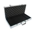 Maletín de almacenamiento "ALU 600" para 600 fichas de póker - de aluminio - 6 bandejas desmontables de 100 fichas.