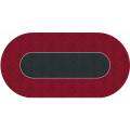 Tapis de Poker "VICTORIAN" - ovale - 3 tailles - 0/8/10 joueurs - jersey néoprène