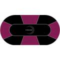 Pokerkleed "LUNA PURE PLAYER" - ovaal - 3 maten - 0/8/10 plaatsen - ovaal - neopreen jersey.