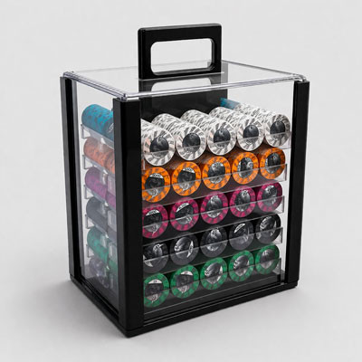 Pokerbricka med 1000 marker