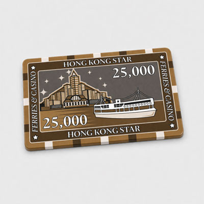 Placas de póker HONG KONG STAR