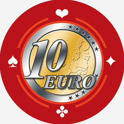 Maletines de fichas de póker SERIE EURO