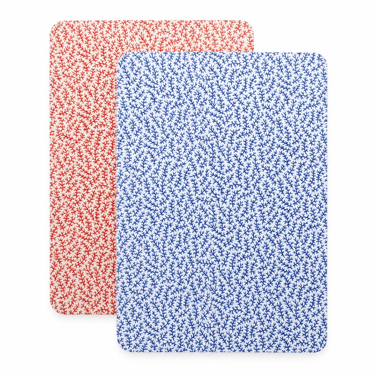Dorso rojo y dorso azul de las barajas de rummy Ducale SPECIAL CERCLE