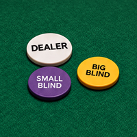Botones de dealer y de ciegas